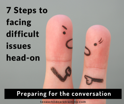 Seven steps to facing difficult issues head-on