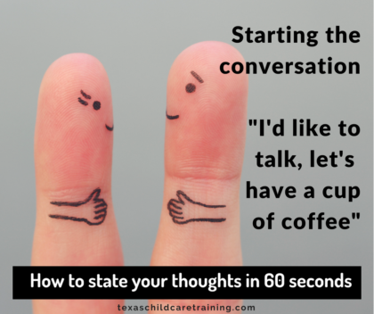 beginning a hard conversation in the workplace